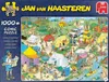 Jumbo Jan van Haasteren Puzzle - Camping in the Forest 1000 Náhled obrázku produktu 3