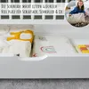 Babybett mit Schublade Gitterbett Kinderbett Hausbett Produktbild-Vorschau 6