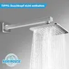 Brausearm, 40cm Edelstahl Quadratisch Wandarm Duscharm für Produktbild-Vorschau 2