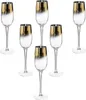 Set aus 6 sektgläsern arya 21cl gold - SG Secret de Gourmet Produktbild-Vorschau 5