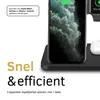 CHEROY 3-in-1 Draadloze Oplader - 15W Snellader - Qi Productafbeelding-voorbeeld 2
