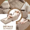 Canapé-lit pliable 4 en 1, fauteuil de relaxation et lit Voir les images du produit 6