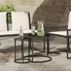 Zestaw stolików kawowych vidaXL, 2 szt., 55 x 55 x 45 cm, Podgląd zdjęcia produktu 2