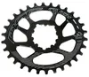 Msc Direct Mount Sram Boost Oval Kettenblatt Schwarz 30t Produktbild-Vorschau 1