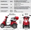 Rolektro E-Quad 25, 50 km, 60 V, 20 Ah, 8 h, 1500 mm, 710 Produktbild-Vorschau 9