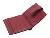Esquire Pelle porta carte di credito Oslo Nappa Wallet Red Anteprima dell’immagine prodotto 3