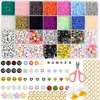 Craft MEGA XXXL Perlen Set – Bunte Buchstabenperlen für Produktbild-Vorschau 1