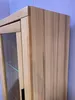 Vitrine Highboard Brest Regal in Kernbuche geölt Teilmassiv Produktbild-Vorschau 3