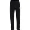 A pair of black sweatpants with white stripes on the side. Produktbild-Vorschau