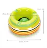 A colorful ceramic ashtray with measurement indicators. Produktbild-Vorschau