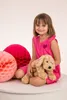 Teddy Hermann Schlenkerhund beige flauschiges Kuscheltier Produktbild-Vorschau 9