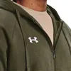 UNDER ARMOUR - ua rival fleece fz hoodie-grn - Vest Produktbild-Vorschau 6