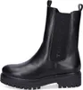 A black Chelsea boot is shown from the side against a white background. Produktbild-Vorschau
