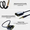 AdroitGoods Rozbočovač jack (3,5 mm) - jack (3,5 mm) na Náhled obrázku produktu 4