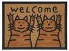 Tapis d'entrée Relaxdays en fibre de coco, avec des chats Voir les images du produit 8