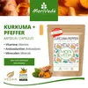 Curcuma + Pfeffer Extrakt Kapseln I Curcumin, Piperin | 90 Produktbild-Vorschau 3