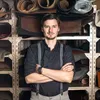 Elastischer Hosenträger bordeaux gemustert Breite 35mm - Produktbild-Vorschau 3