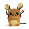 A plush toy of the Pokemon character Dedenne, shown from the front against a white background. Produktbild-Vorschau