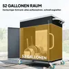 HOMCOM Küchenwagen mit Rollen Servierwagen Küchenschrank Produktbild-Vorschau 5