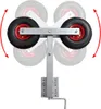 vidaXL Bootstrailer-Stützen Doppelrad 2er-Set 59-84 cm Produktbild-Vorschau 2