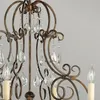 Żyrandol Chateau kawowy 6xE14x60W kryształ Podgląd zdjęcia produktu 4
