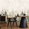 Muralo Vlies Fototapete für Esszimmer Aquarell BÄUME Produktbild-Vorschau 6