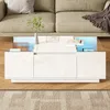 MODFU Table Basse Rectangulaire avec Éclairage LED et 2 Voir les images du produit 8