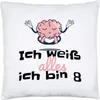 Ich Weiß Alles Ich Bin 8 Kissen Inkl. Füllung Geschenkidee Produktbild-Vorschau 1