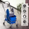 HOMCOM Putzwagen Reinigungswagen 26 Liter Wischwagen mit Produktbild-Vorschau 7