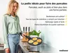 poêle à pancakes endusor pour induction avec revêtement antiadhésif pour cuire pancakes œufs au plat Voir les images du produit