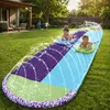 Doppel-Wasserrutsche XXL Garten für Kinder – Produktbild-Vorschau 4