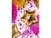 Papírový talíř ve tvaru hvězdy 18 cm zlatý sada 6 ks Náhled obrázku produktu 13