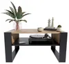 MATKAM Couchtisch IGA H50 x B100 x T53,6 cm, mit Lamellen Produktbild-Vorschau 5