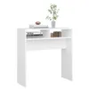vidaXL Tavolino da salotto bianco 78x30x80 cm in materiale Anteprima dell’immagine prodotto 6