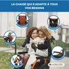 Mobiclinic Fauteuil roulant Transit Pyramide Pliable Assise Voir les images du produit 5