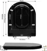 Happyment riduttore per WC 2 in 1 - universale - nero - Anteprima dell’immagine prodotto 3