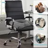 A collage of images showing a gray ring-shaped cushion being used in different settings: on an office chair, in a car seat, and in a wheelchair. Náhled obrázku produktu