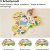3 Modi Katzenspielzeug, interaktives automatisches Produktbild-Vorschau 2