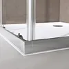 doporro Duschkabine Schiebetür Duschabtrennung 100x140cm Produktbild-Vorschau 6