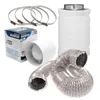 Abluft-Belüftungsset Set ECO 107 m3/h 100 mm Flansch Produktbild-Vorschau 1