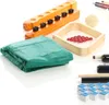Set completo di accessori da biliardo Wiltec con 4 stecche, Anteprima dell’immagine prodotto 3