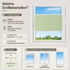 Plissee Klemmfix ohne Bohren 75x100cm Grün Sichtschutz Produktbild-Vorschau 8