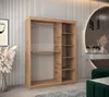 Schwebetürenschrank SARA – Breite 180 cm, Eiche Artisan / Produktbild-Vorschau 2