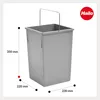 Hailo Inneneimer 14l aus Kunststoff hellgrau für Multi-Box Produktbild-Vorschau 8
