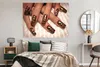 MuchoWow® Poster Tigerdruck auf Nägeln 160x120 cm - Foto Produktbild-Vorschau 4