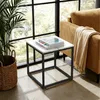 tectake® Beistelltisch Alysia Marmoroptik, quadratisch Produktbild-Vorschau 7