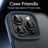 Close-up of a smartphone camera lens protector with text overlay. Produktbild-Vorschau