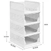 4 pièces boîte de rangement boîtes de rangement Voir les images du produit 11