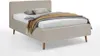 Bett Dalila 140x200cm Teddystoff - beige Produktbild-Vorschau 9