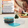 Freshly Contained Frischhaltedosen mit Deckel Kunststoff Produktbild-Vorschau 6